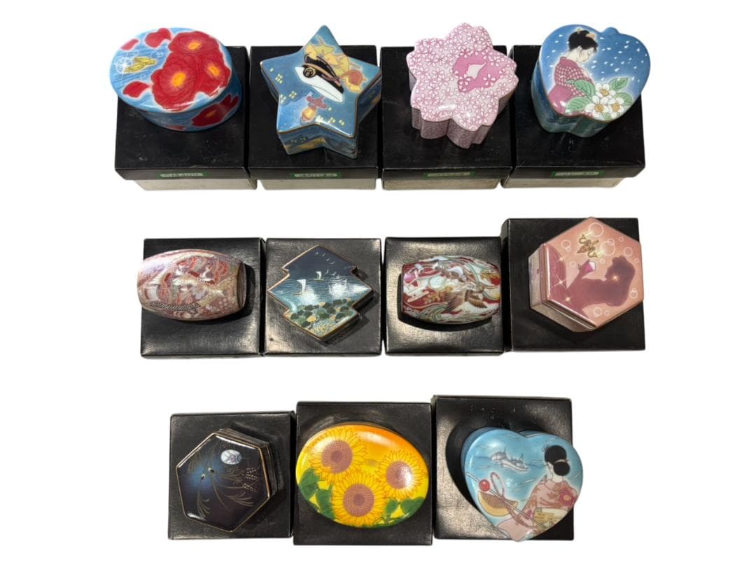 【希少】美空ひばり 心の歌 陶器製 オルゴール 演歌 11個セット