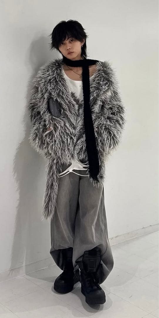 Rick Owens MEGA BUMPER GEOBASKET（BLACK）