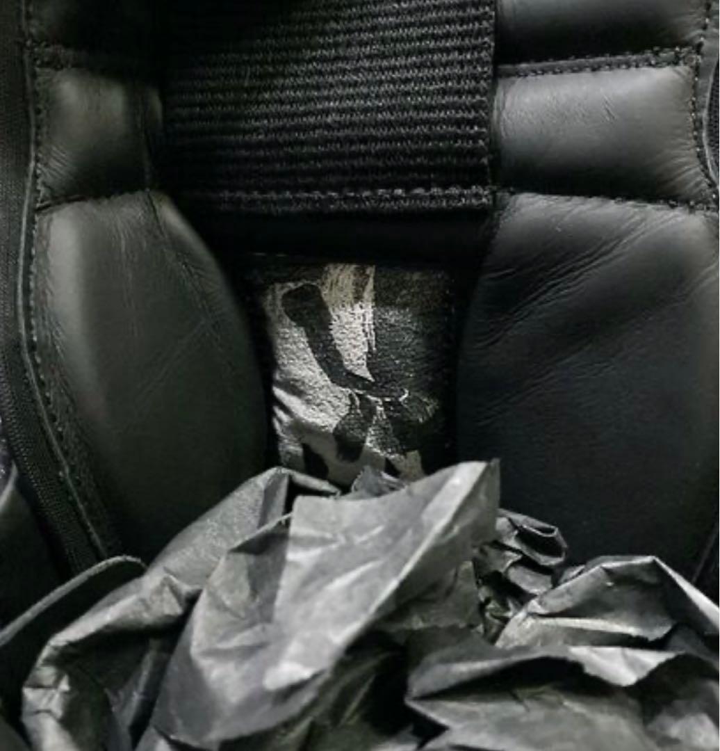 Rick Owens MEGA BUMPER GEOBASKET（BLACK）