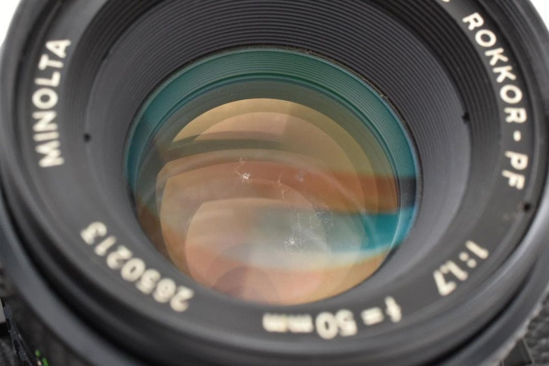 フィルムカメラ MINOLTA NEW X-700 + ROKKOR-PF 50mm F1.7