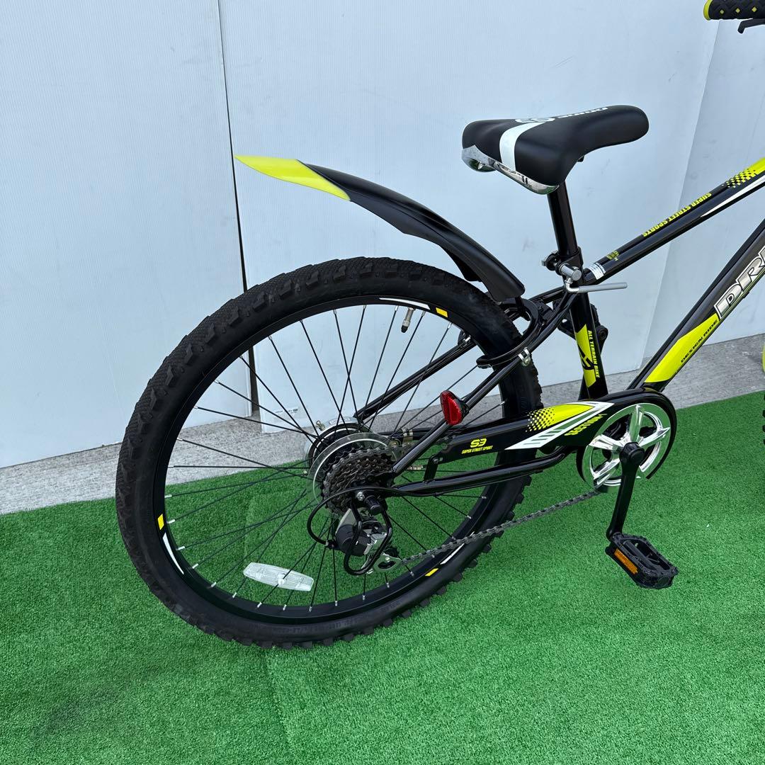 子供用自転車24インチ オートライトマウンテンバイク 新車近い【引き取り限定】