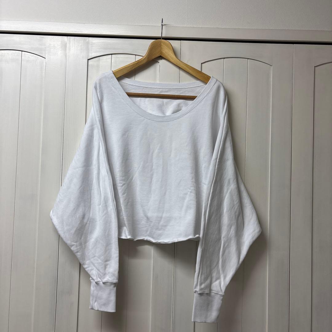 Curensology フレンチテリーショートプルオーバー　スウェット