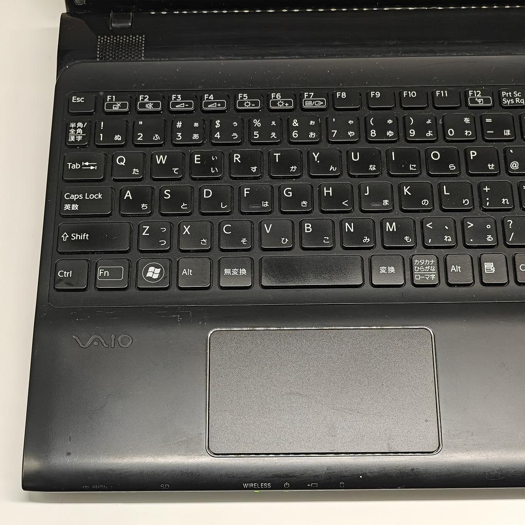 【VAIO】SVE 高速i7 新品SSD256GB 16GB ブラックノートPC