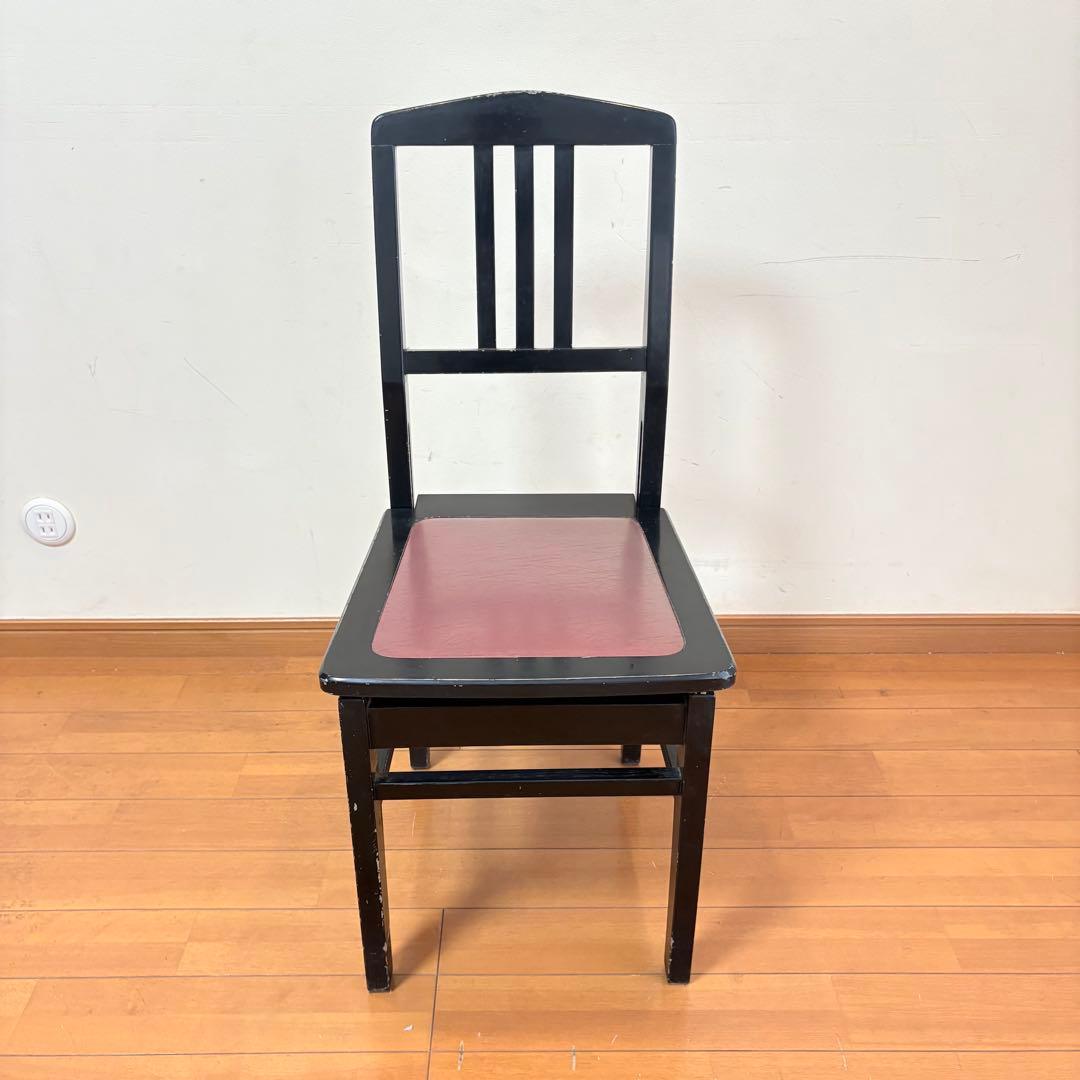 【動作良好・匿名配送】トムソン椅子 半艶塗装 アップライトピアノ