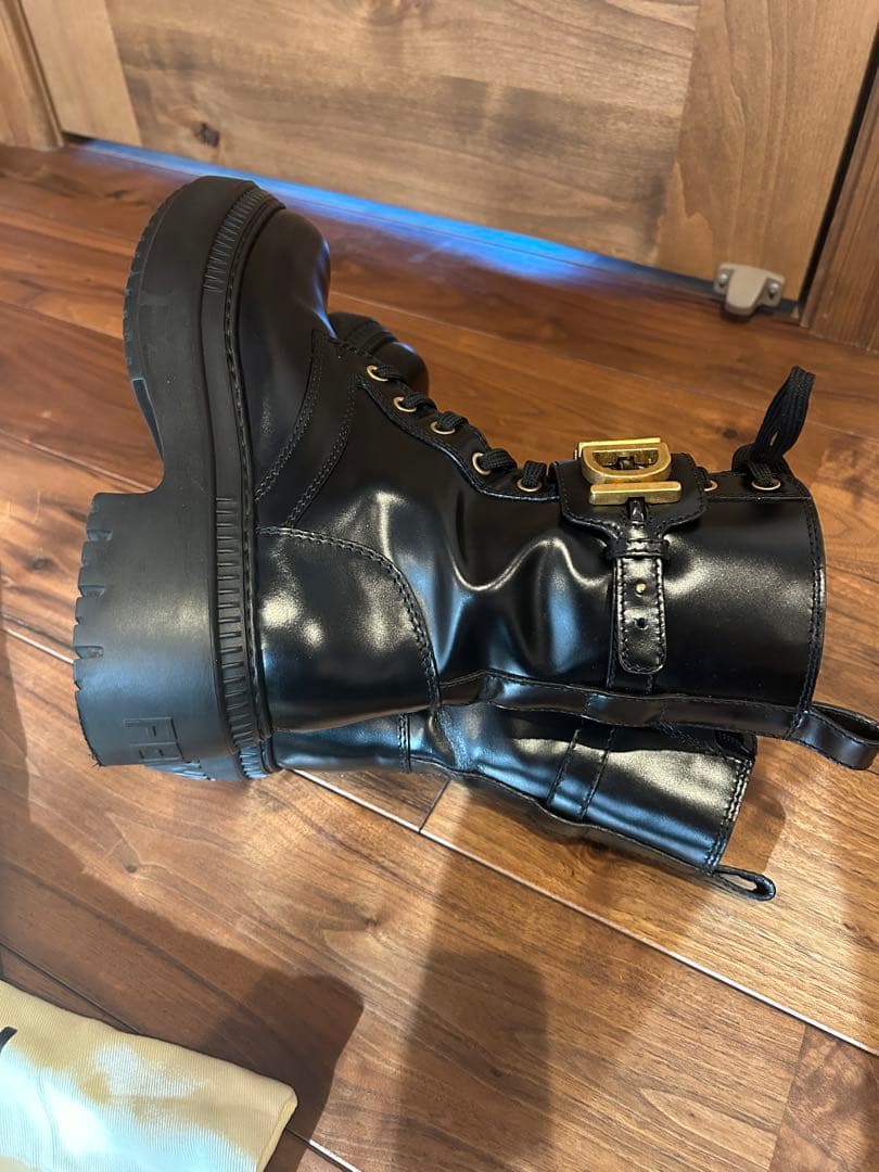 seikaFENDIミリタリーブーツ36