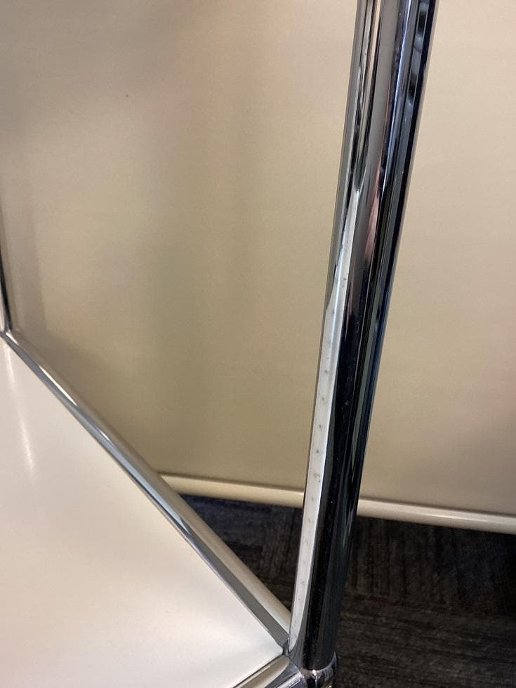 USMハラー ３段 オープンキャビネット シェルフ ピュアホワイト　引き出し