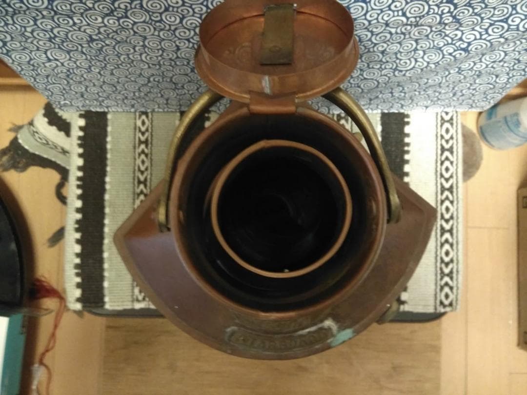 船舶灯 銅製オイルランプ