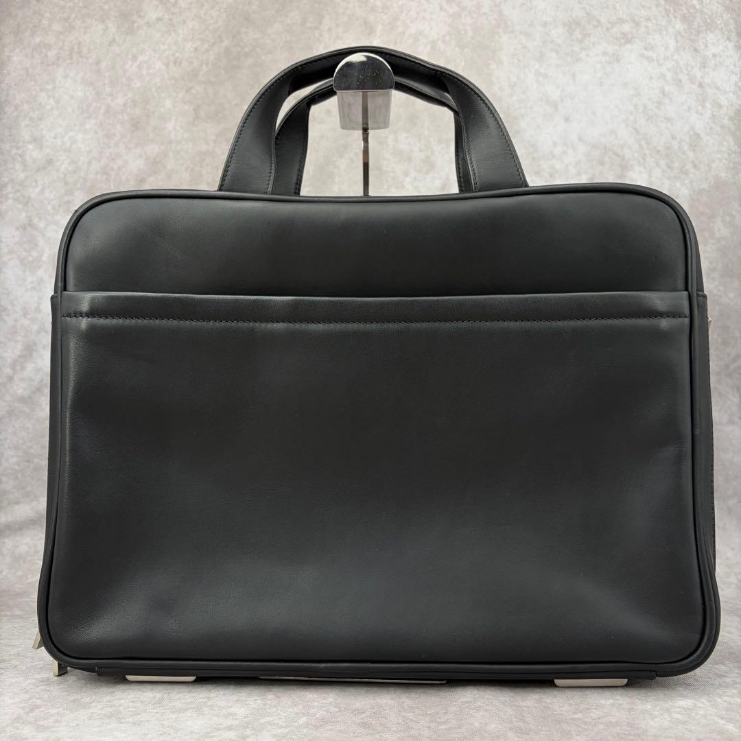 【美品】ブリー 2way ブリーフケース ビジネスバッグ 本革 書類鞄 ブラック