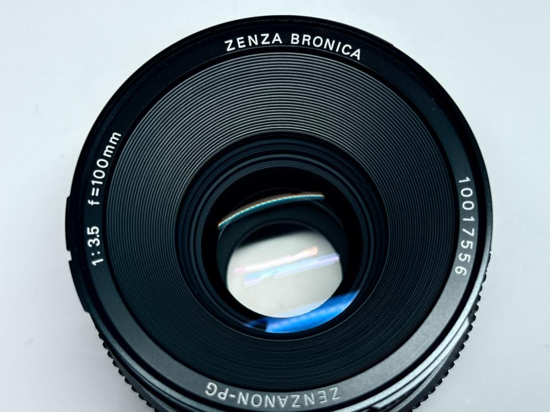 フィルムカメラ ZENZA BRONICA ZENZANON-PG 100mm F3.5