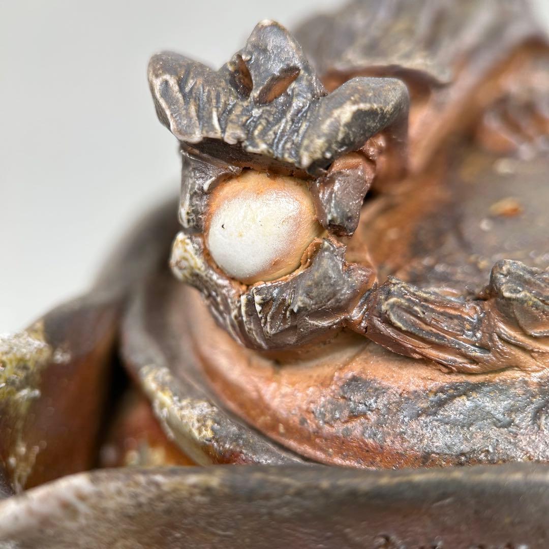 石田安弘 備前焼龍宝瓶 般若心经 人気作者 急須 共箱 共布 茶注 煎茶 茶道具