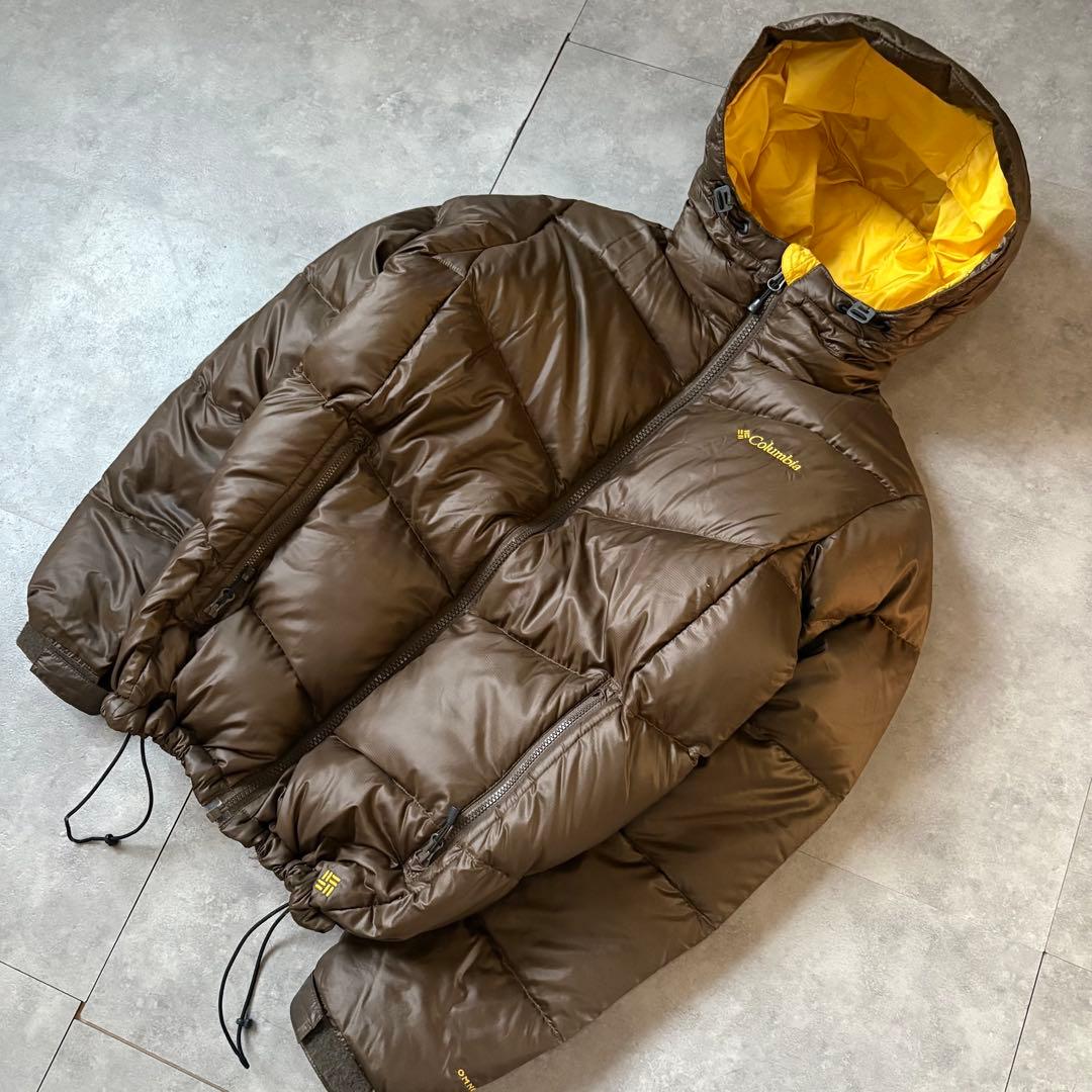 【希少カラー⭐️】columbia ダウン　ブラウン　極美品❗️ M