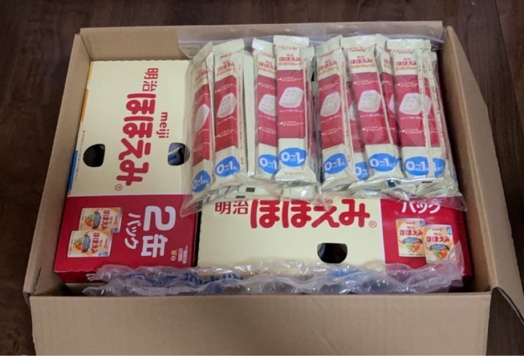 明治 ほほえみ 粉ミルク　キューブセット