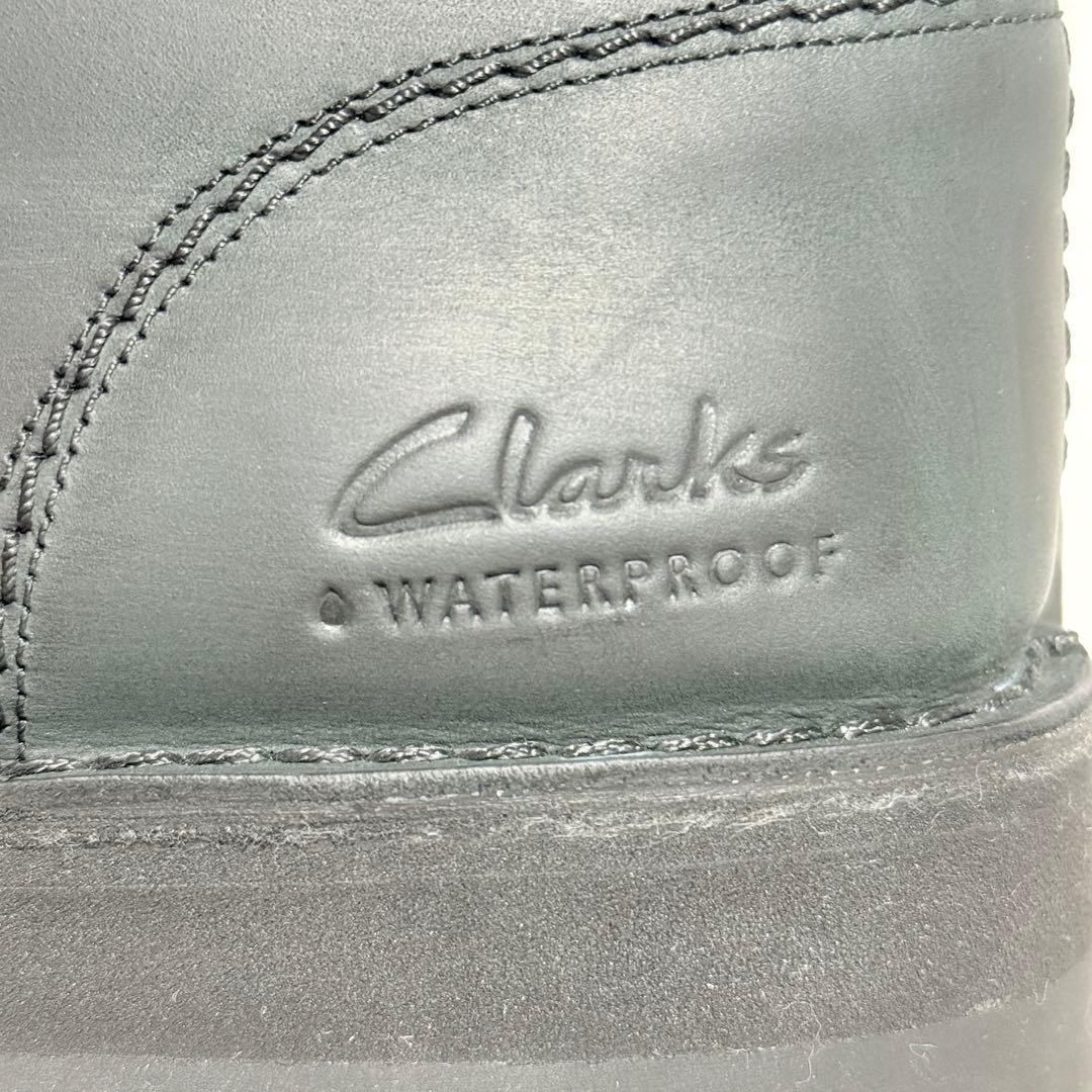 未使用級✨クラークス　Corston Wally WP ウォータープルーフ　黒