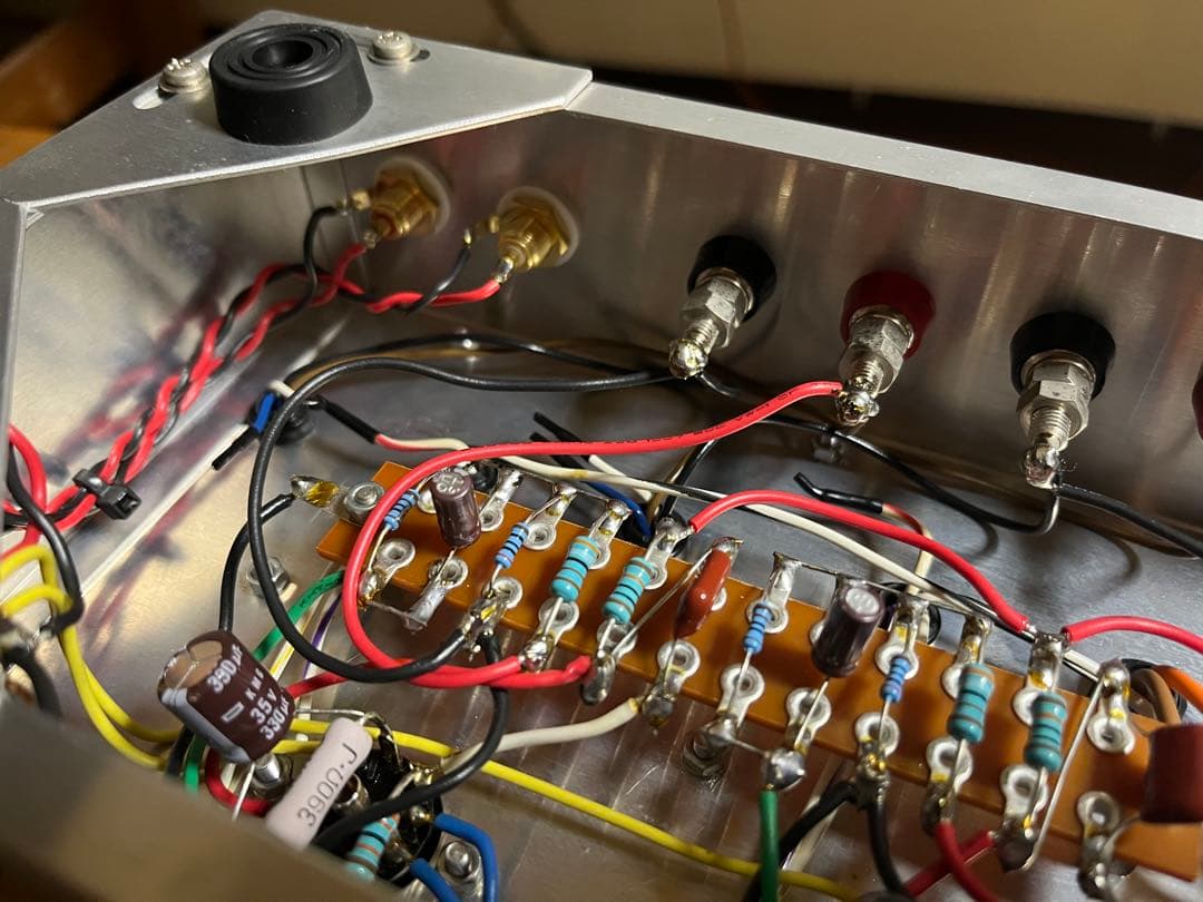 6BM8 真空管アンプ　シングル　自作アンプ