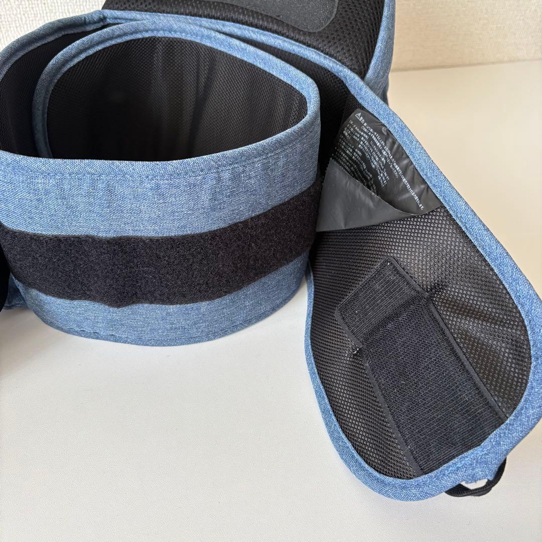 ラッキー工業　ポルバンアドバンス　ヒップシート　ダブルショルダーストラップ　水色