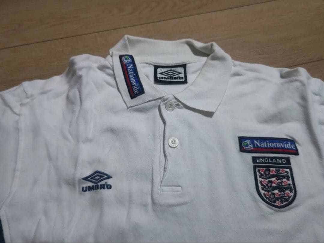 希少！イングランド代表 ポロシャツ ヴィンテージ アンブロ Nationwide