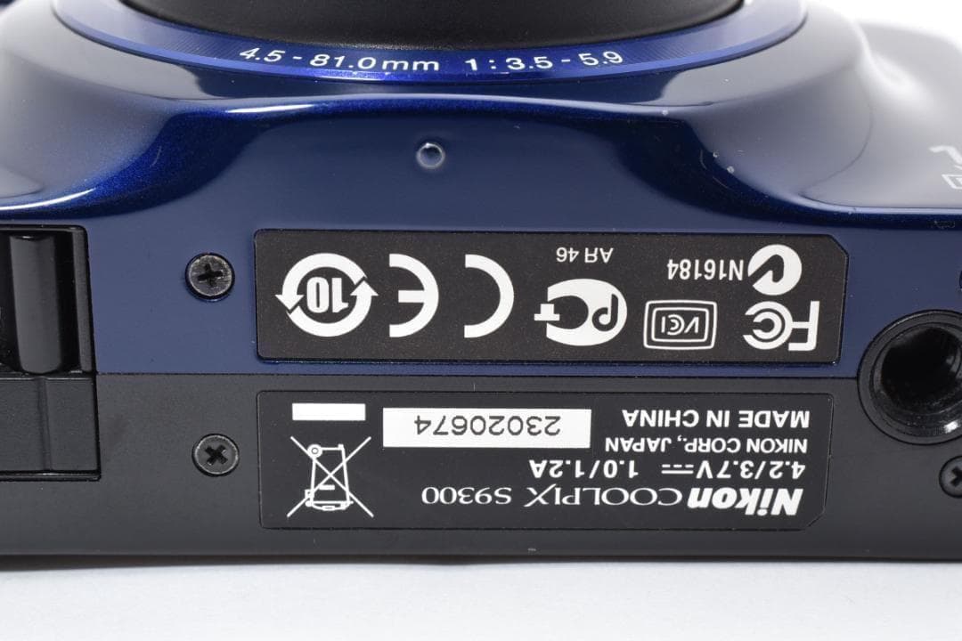 ニコン　Nikon COOLPIX S9300 すぐに使える 安心の動作確認済品