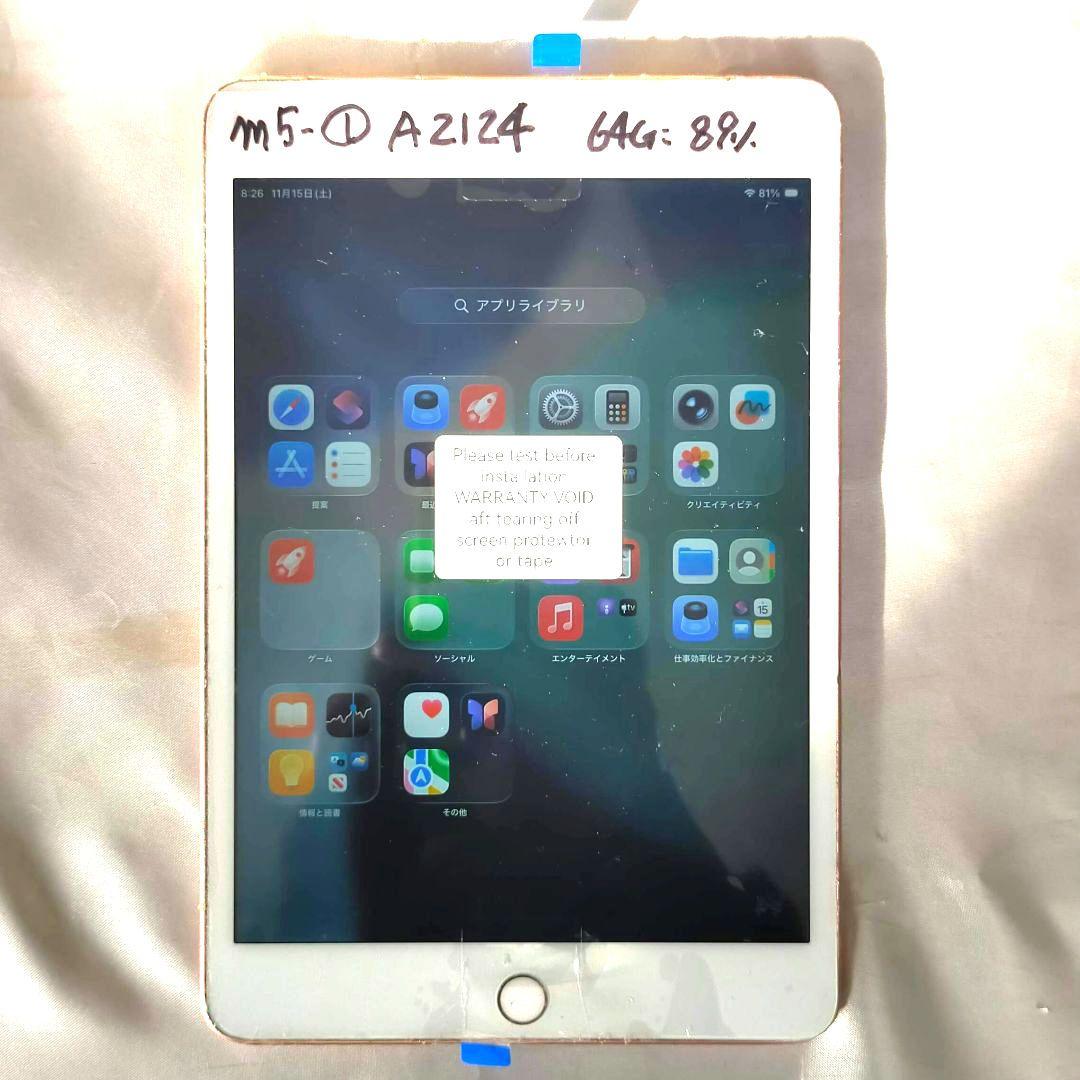 正常動作 IPad mini 第5世代 新品パーツ満載 SIMフリー