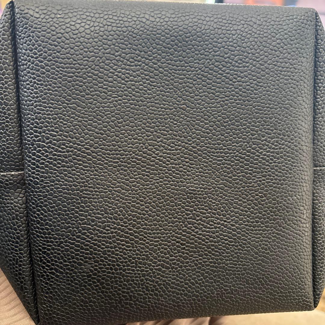 Hervé Chapelier オールブラックトートバッグ　827GGノワール