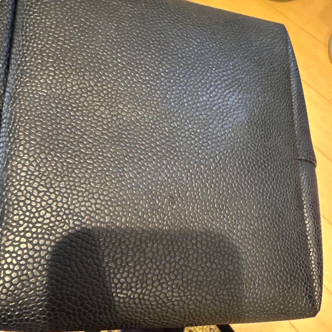 Hervé Chapelier オールブラックトートバッグ　827GGノワール