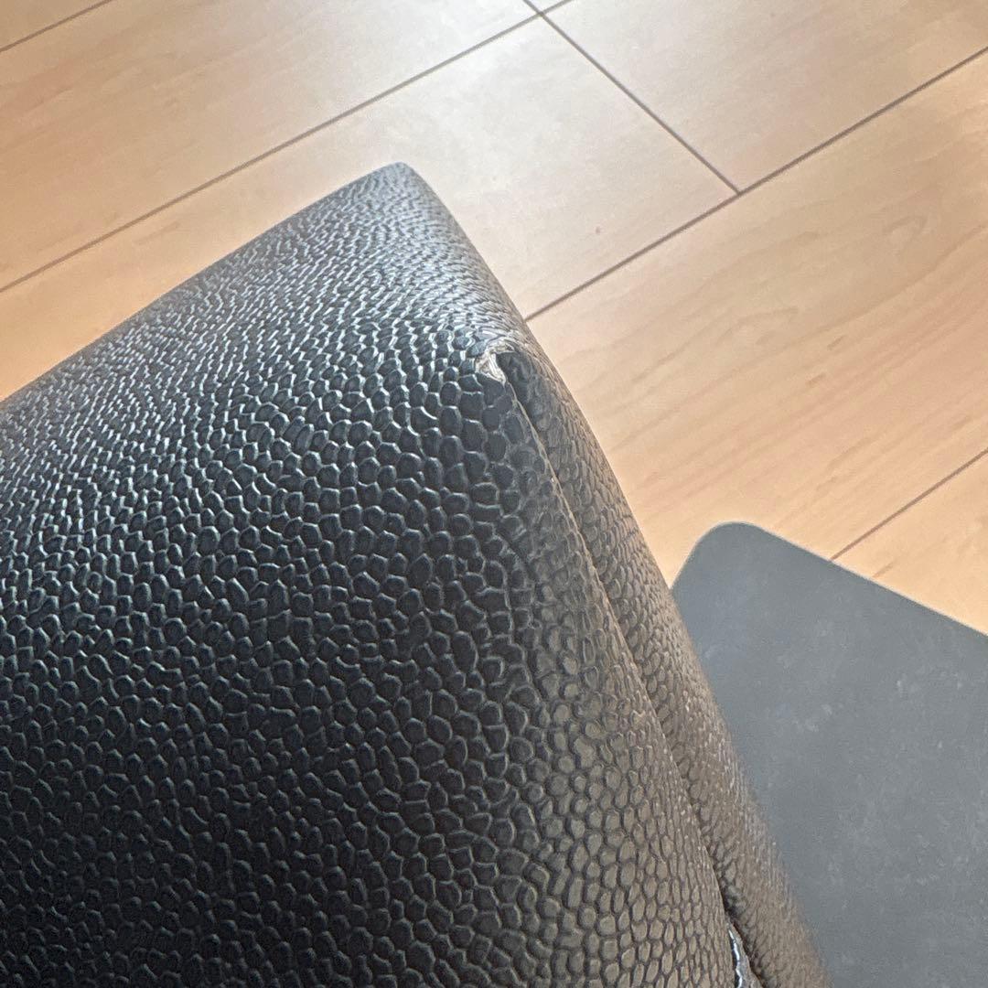 Hervé Chapelier オールブラックトートバッグ　827GGノワール