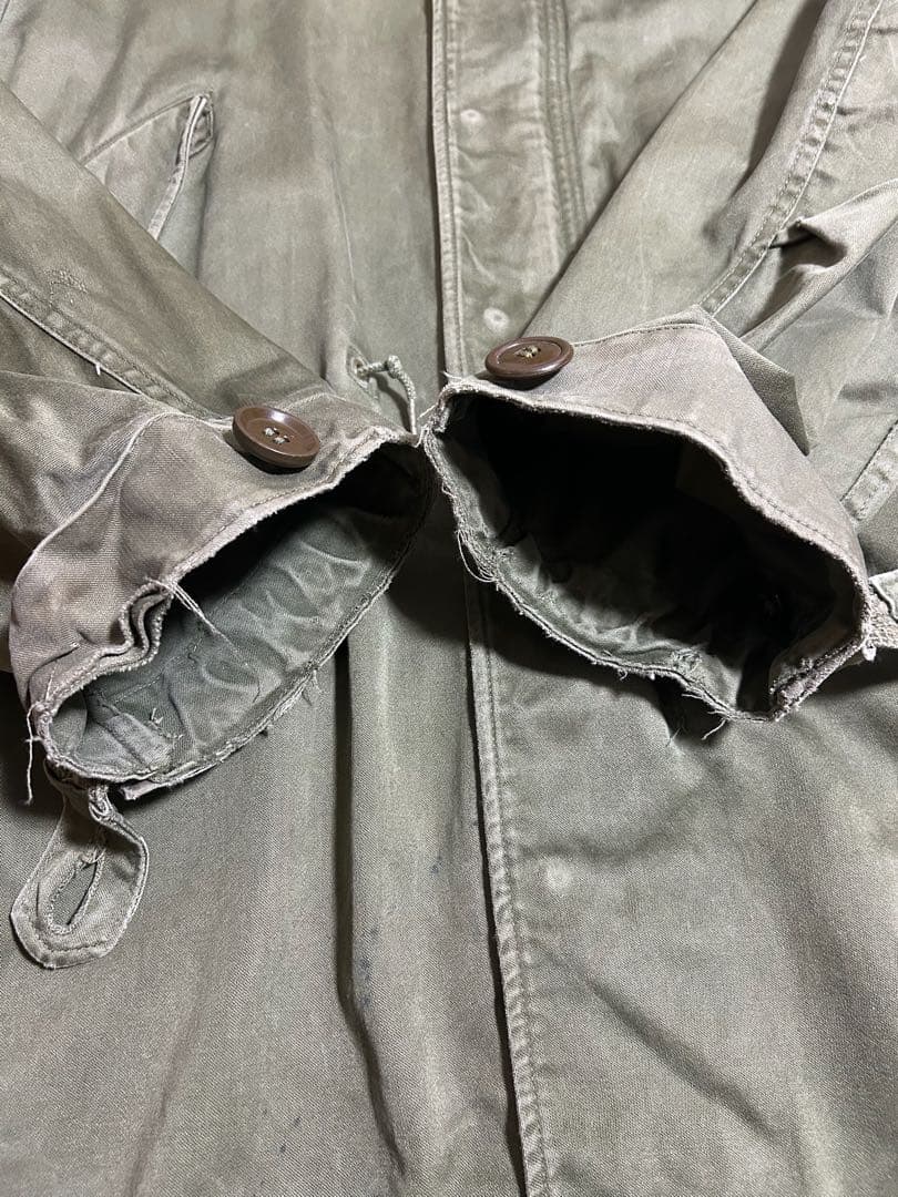50s M-51 モッズコート パーカー 初期型 コットンサテン フルセット