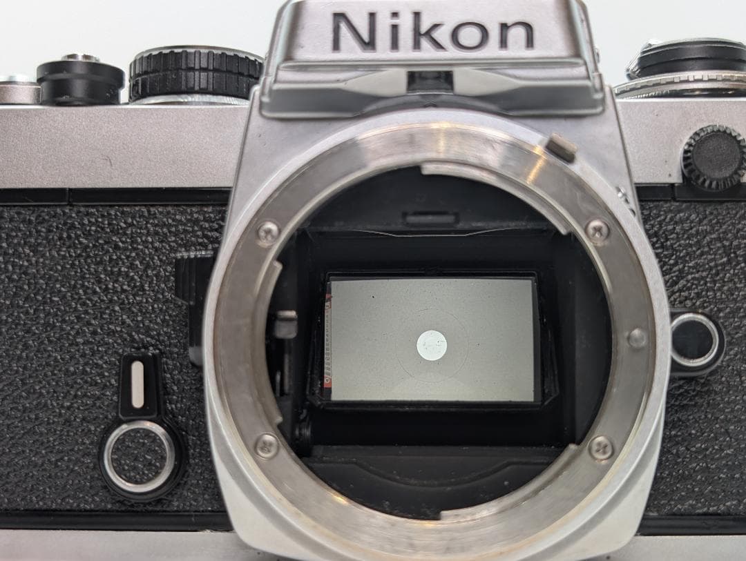 【美品完動品】Nikon FE フィルムカメラ シルバー ボディ 人気機種