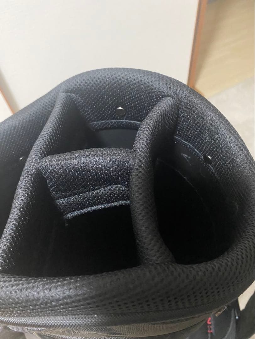 【希少・廃盤モデル】NIKE GOLF キャディバッグ ブラック×レッド