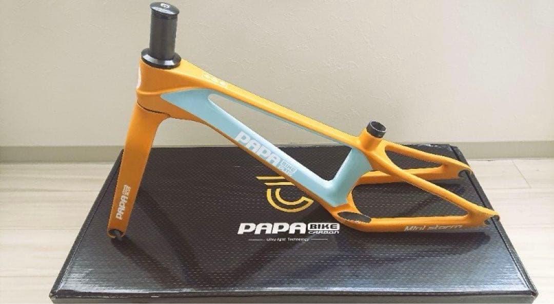 最終値下げ papabike ミニストーム ランバイクカーボンフレーム
