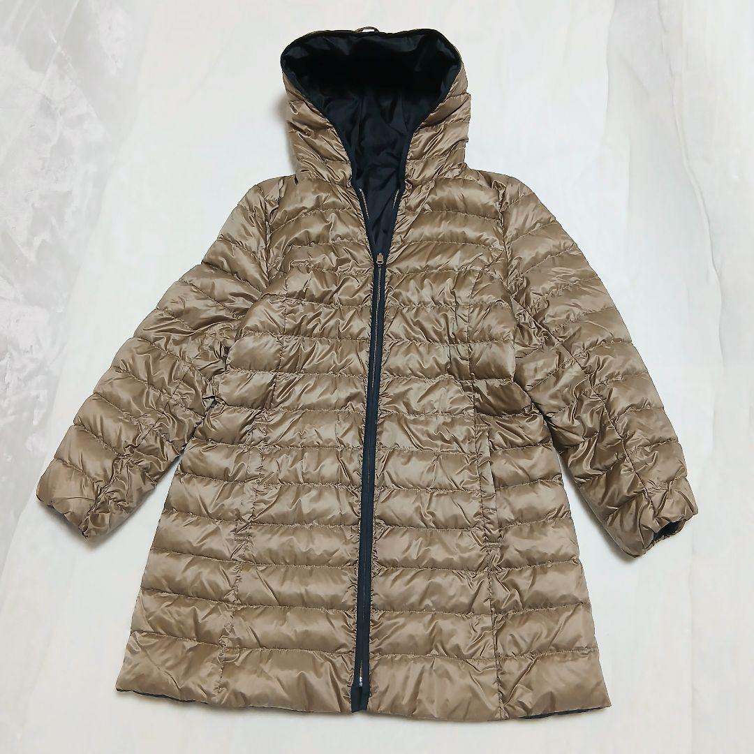 美品　23区 フード付きモッズコート 44　ライナー・ファー取り外し可