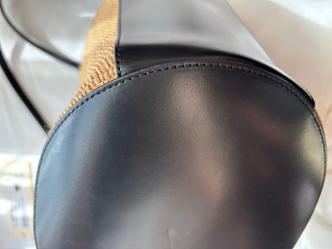 【超美品】マルニ トロピカリア2way ブラック　ショルダー　カゴバッグ