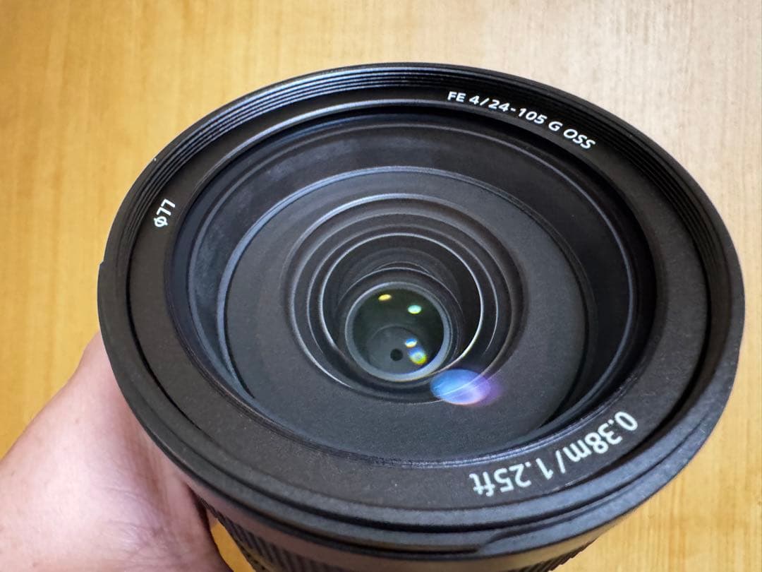 美品 Sony FE 24-105mm F4 G OSS ズームレンズ