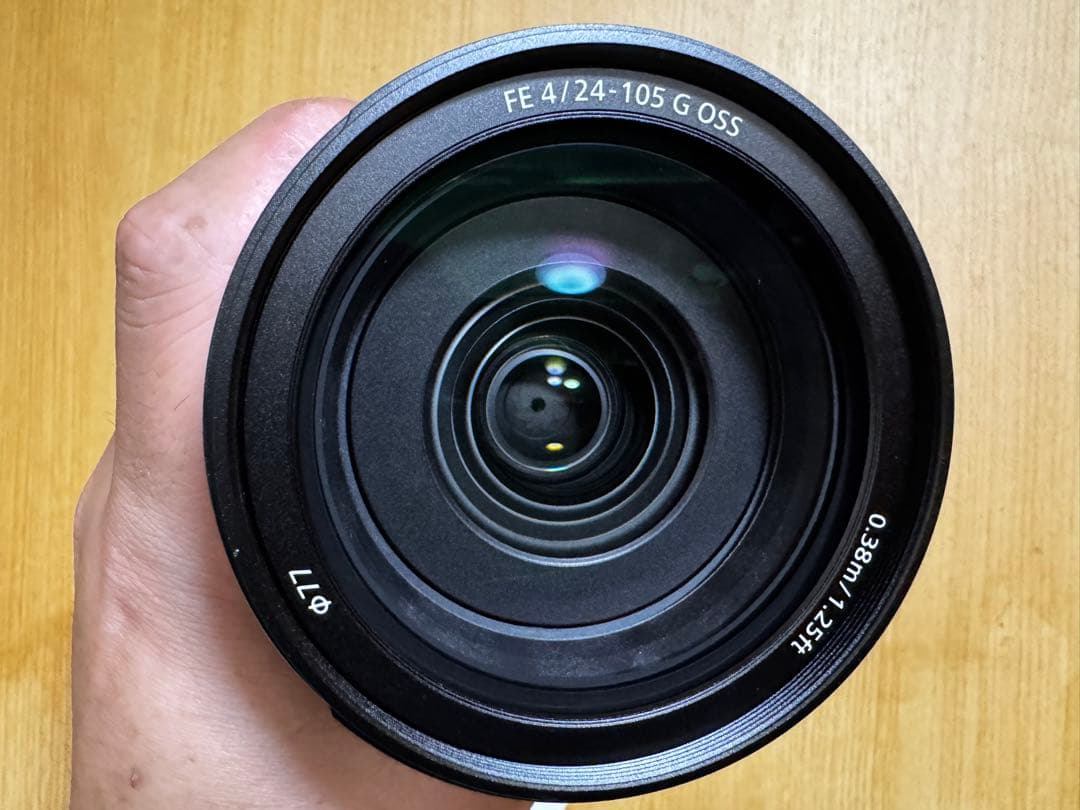 美品 Sony FE 24-105mm F4 G OSS ズームレンズ