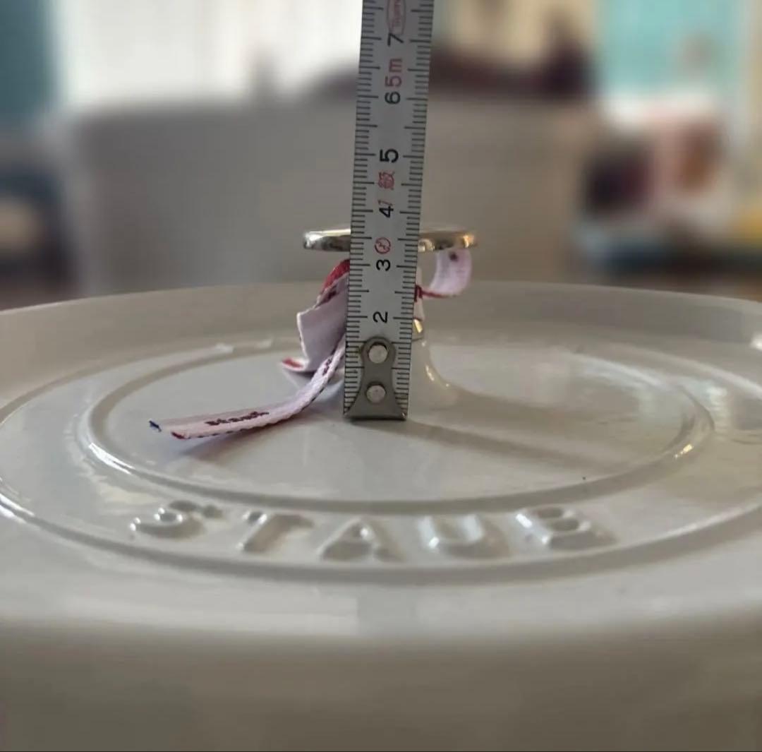 STAUB ラ・ココット 26cm ホワイト 3.8L 最終値下げ