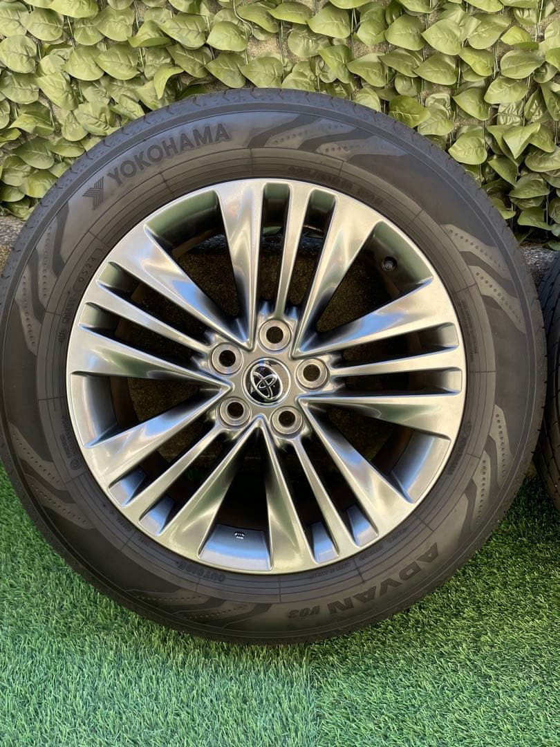 【美品】40アルファード純正18インチ タイヤホイール4本