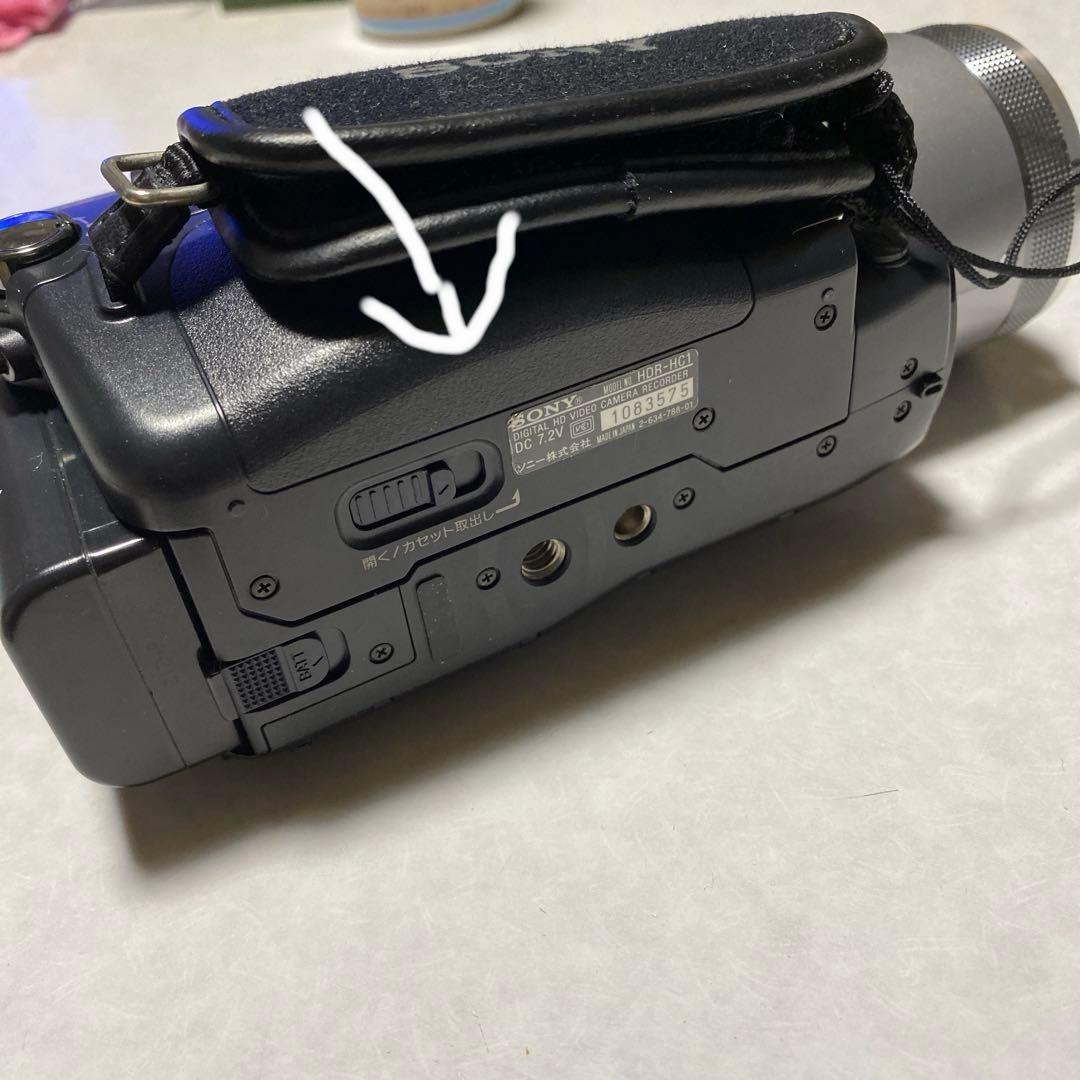 訳あり品　SONY HDV miniDV HANDYCAM HDR-HC1 ④