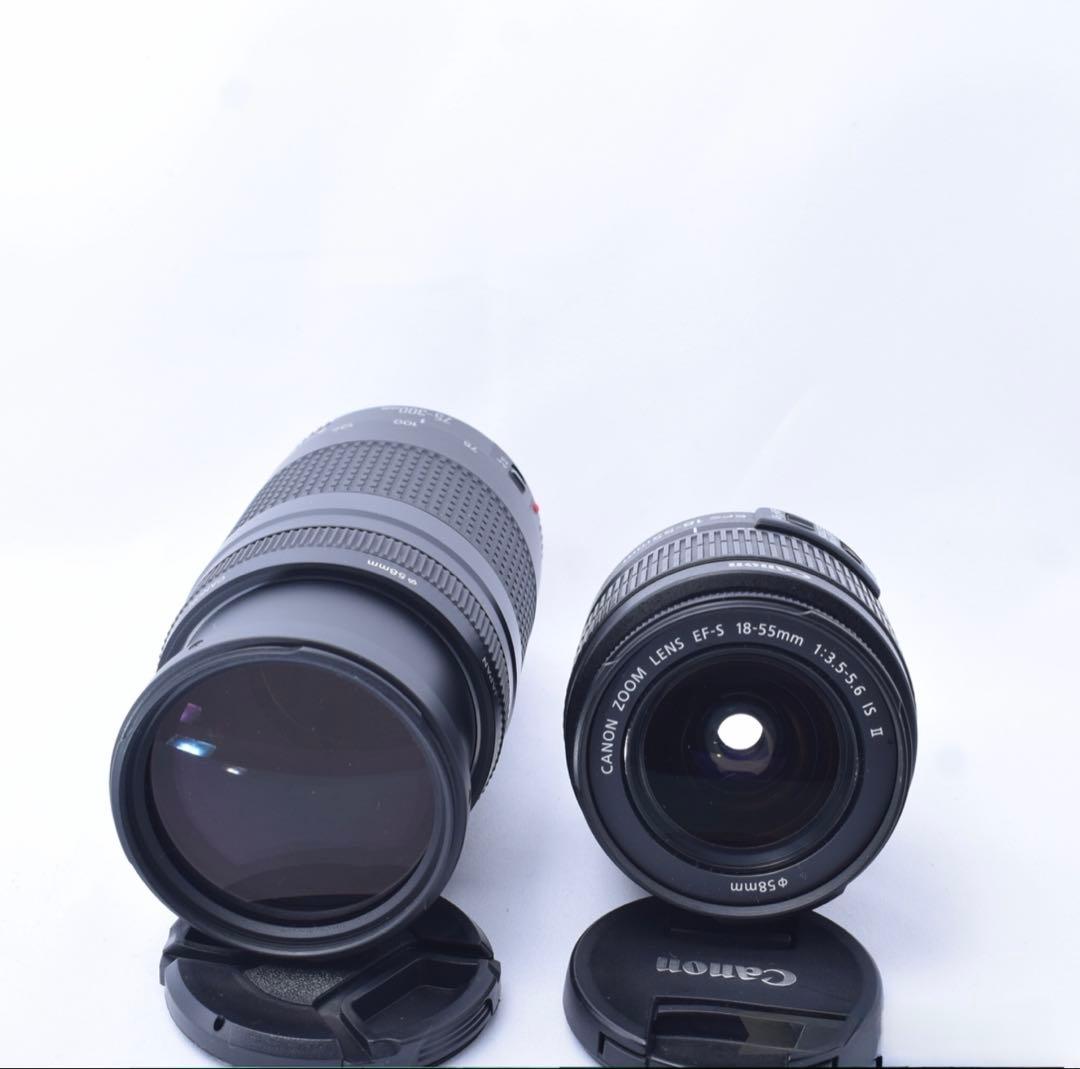 ✨卒業や入学式、旅行などに✨️Canon Kiss X7 ダブルレンズセット