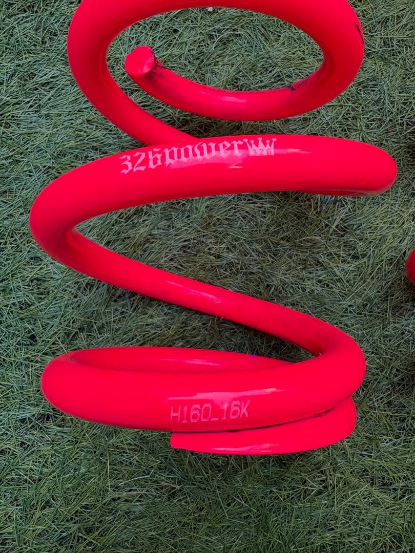 326powerリヤスプリング HI60-16K アルファード30後期AGH30