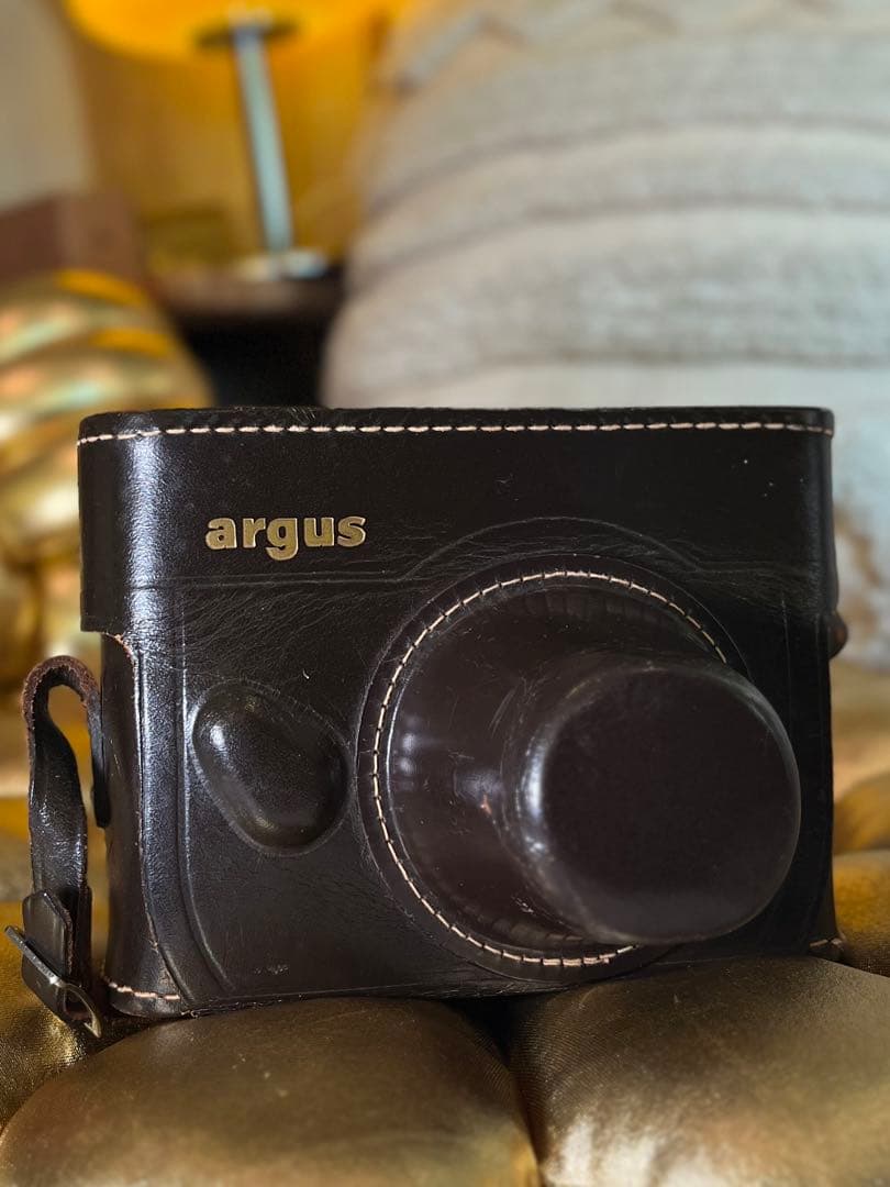 Argus C3 美品 露出計付き 革ケース付 35mm