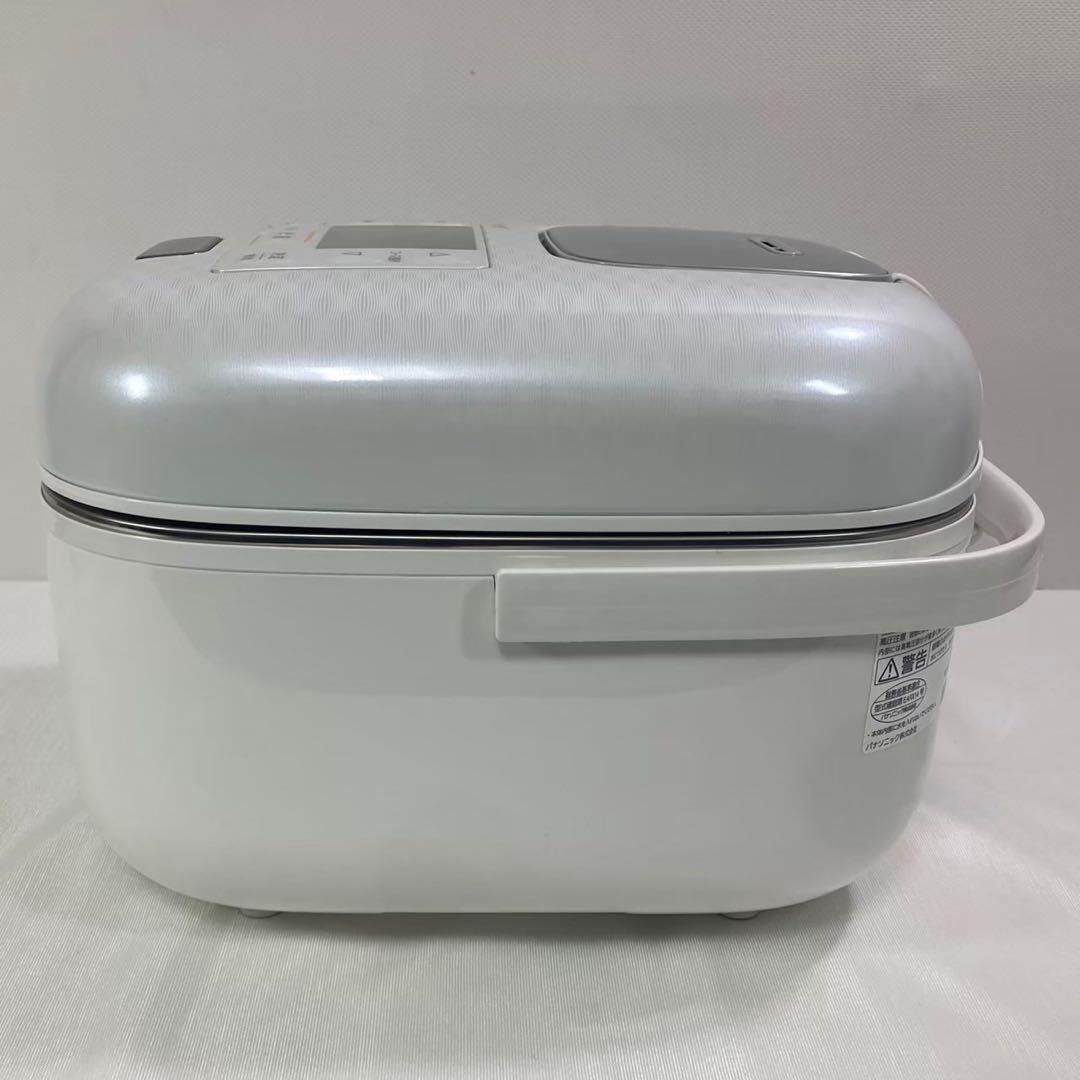 パナソニック炊飯器3合 可変圧力IHWおどり炊き 豊穣ホワイト SR-JW058