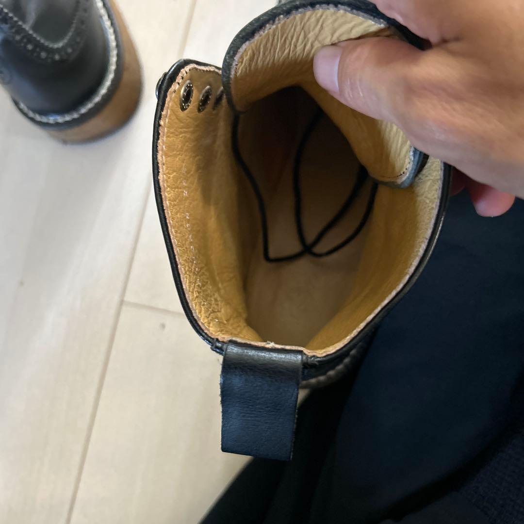 美品！ドライボーンズ ギリーブーツ　ブラック