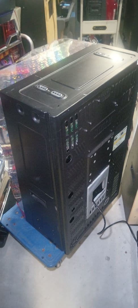 送料込　パチスロ　実機　大都技研　アメリカン番長　HEY 鏡 不要機　鍵付