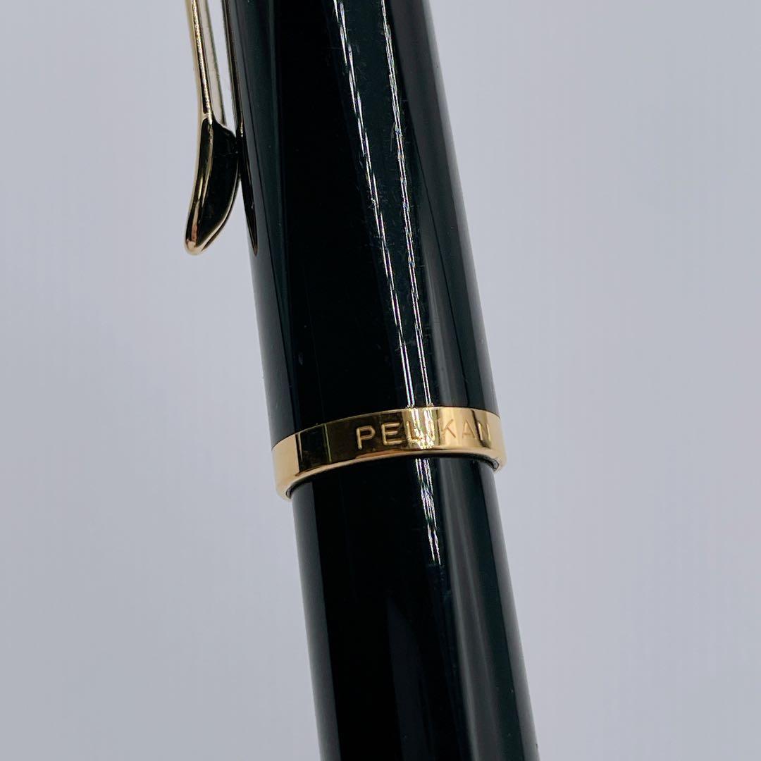 【美品】ペリカン　万年筆　クラシック　M200 太字　F ブラック　ゴールド