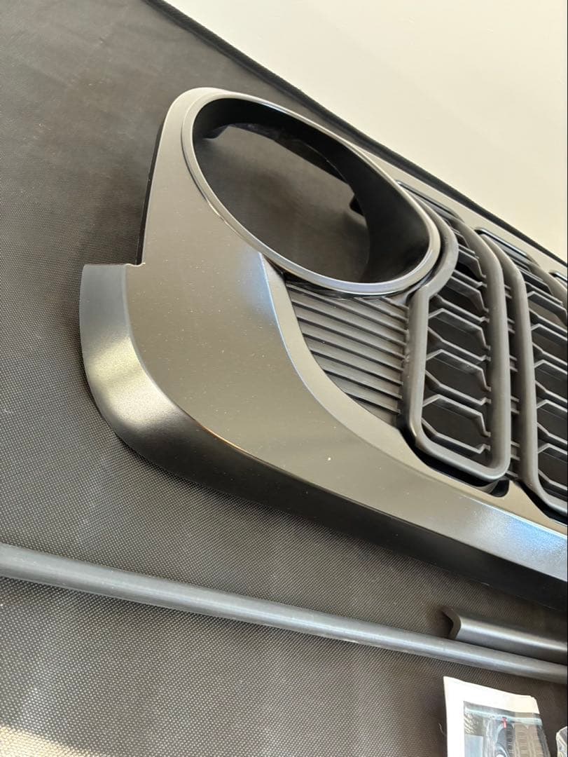 JKラングラー用　 JLルック　イカリングライトセット　ブラック塗装済み