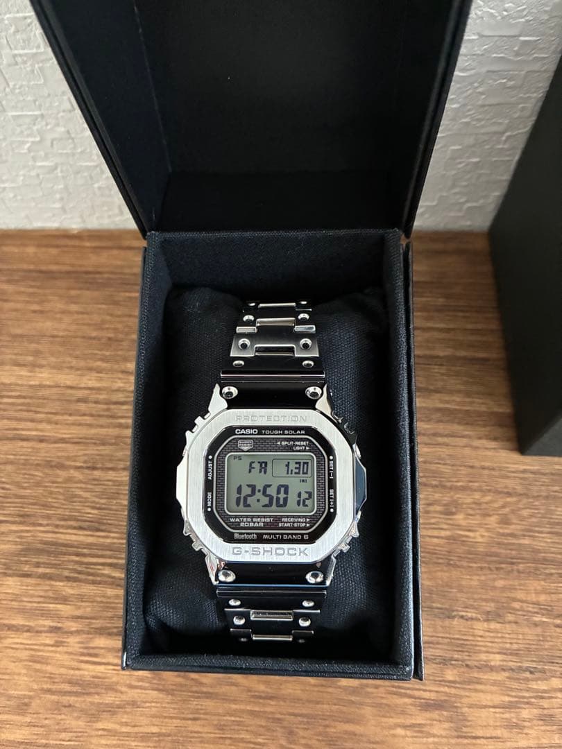 【美品/1年保証あり】G-SHOCK★GMW-B5000D-1JF★電波ソーラー