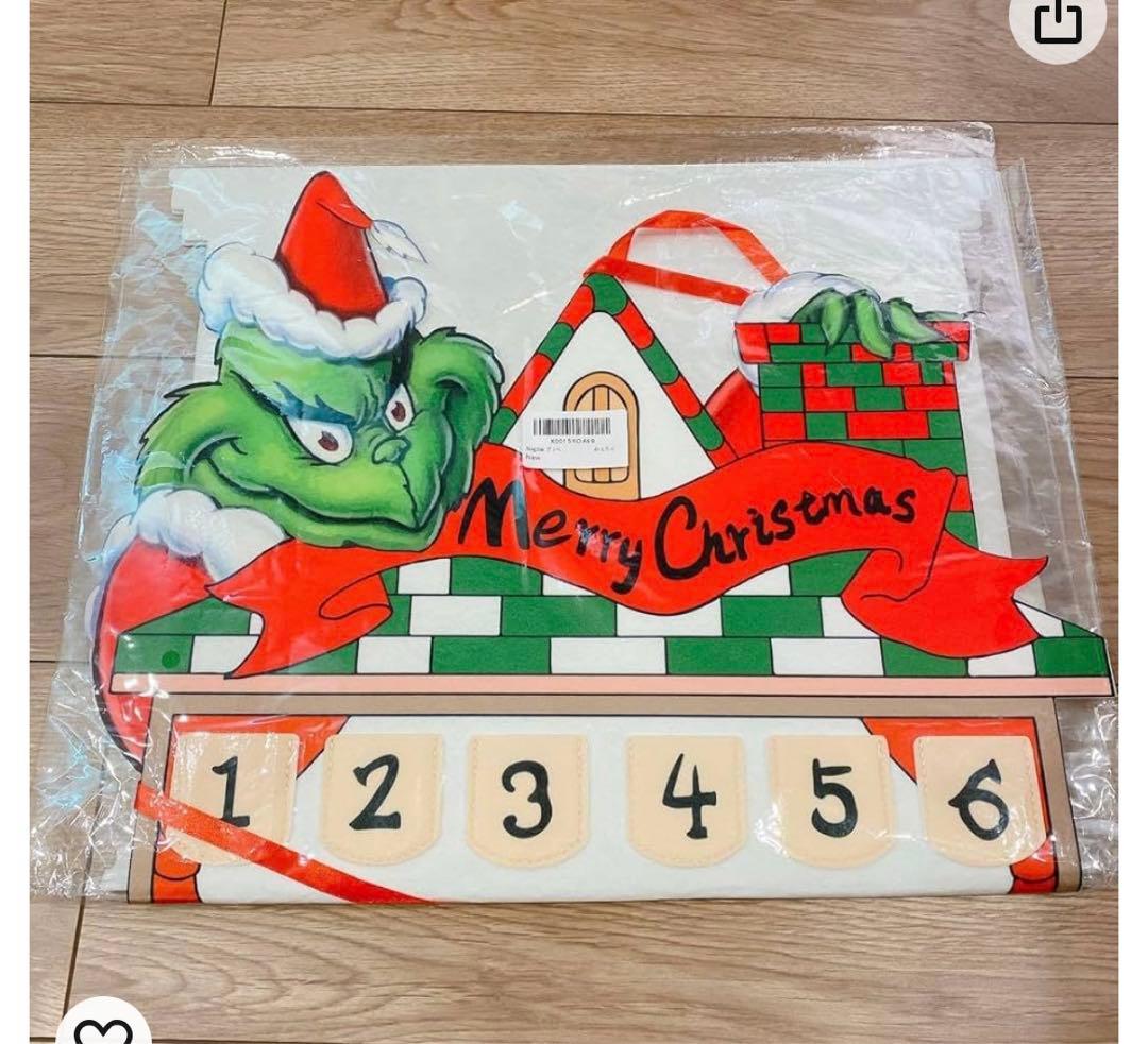 クリスマス アドベントカレンダー 25日間 壁掛け 飾り イベント