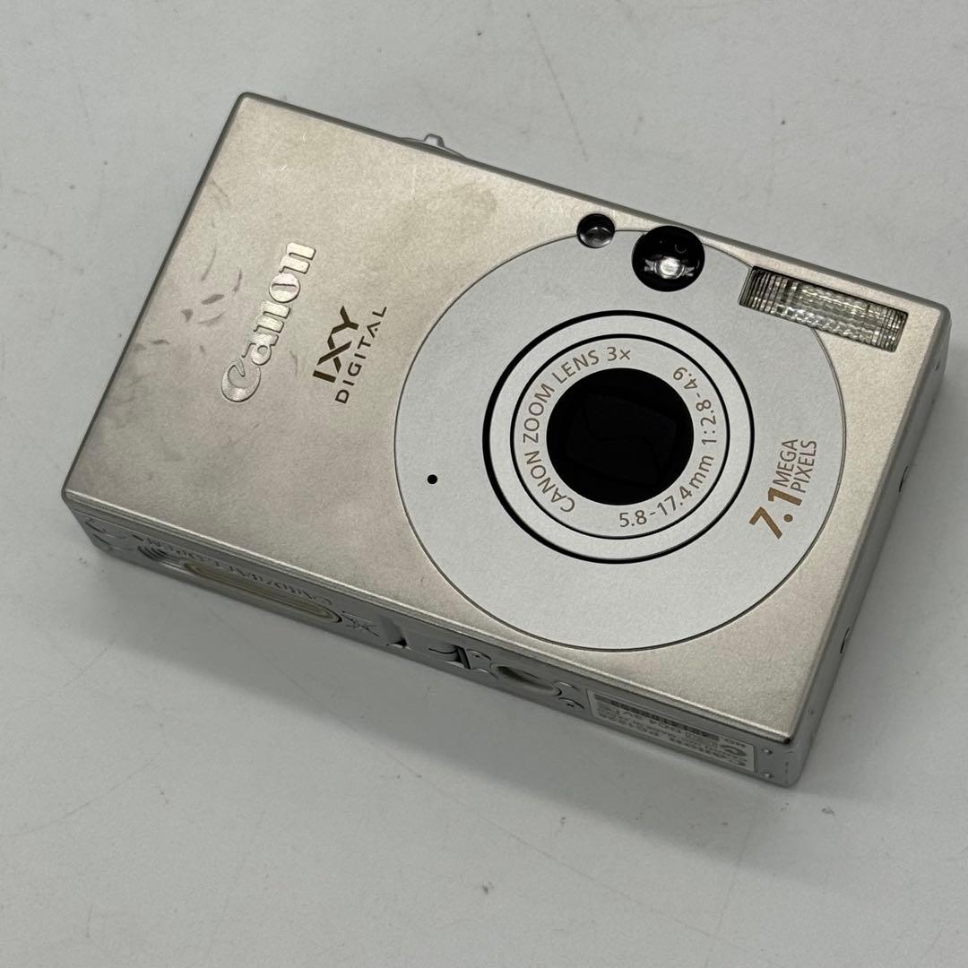 【動作確認済】Canon IXY DIGITAL10 シルバー オールドコンデジ