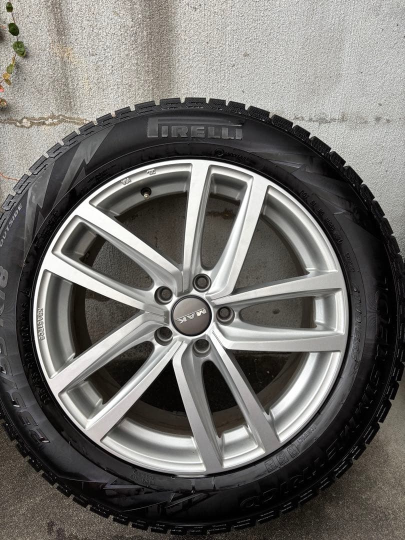 Volkswagen Tiguan 18インチ ホイール+スタッドレスセット