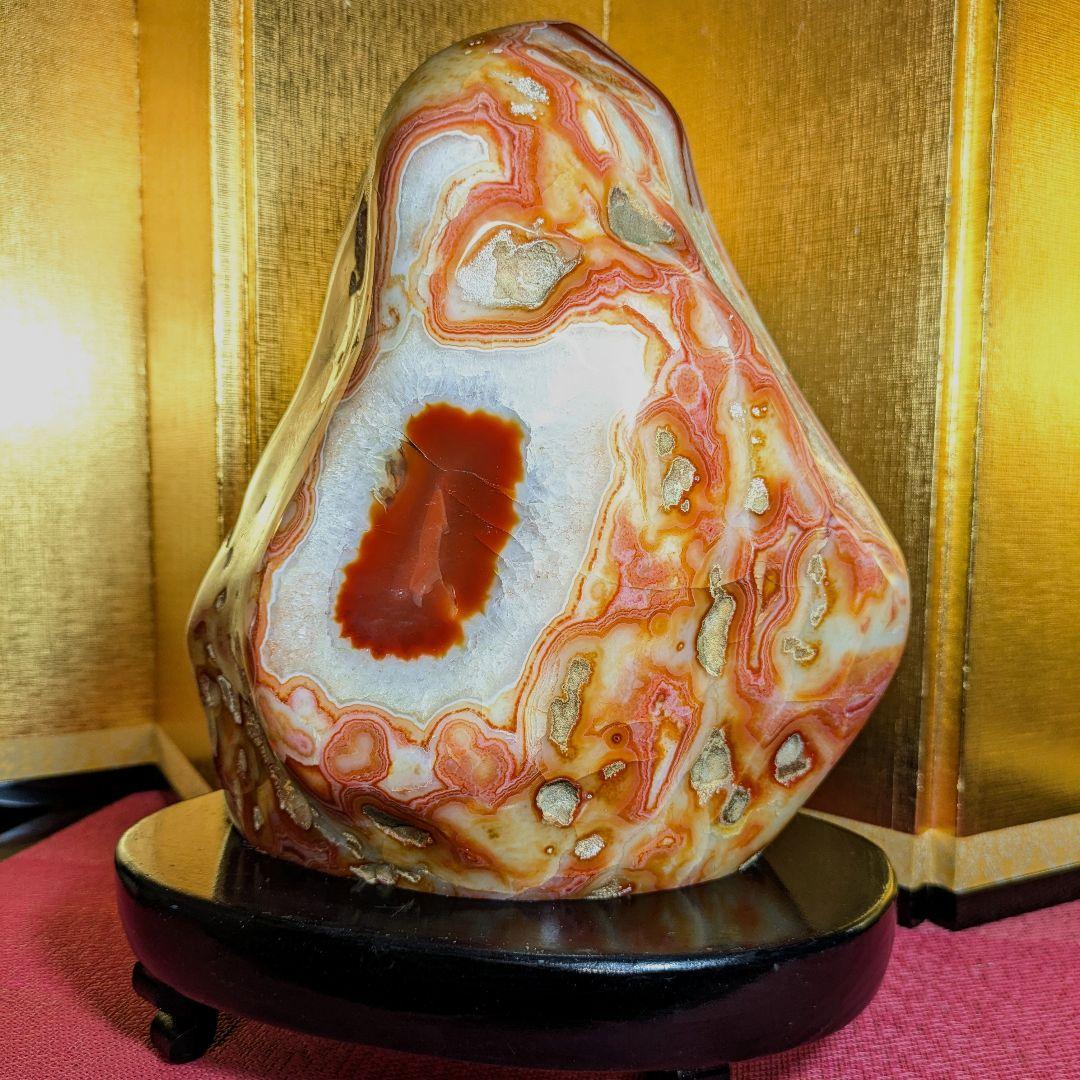 メノウ6.0㌔ 瑪瑙 鑑賞石 観賞石 水石 盆石 天然石 置物