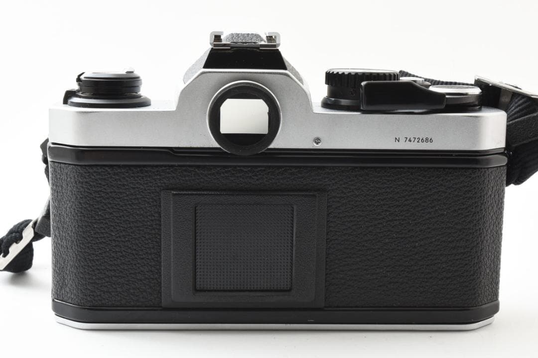 超美品 ニコン New FM2 シルバー フィルム　モルト新品交換済 B479